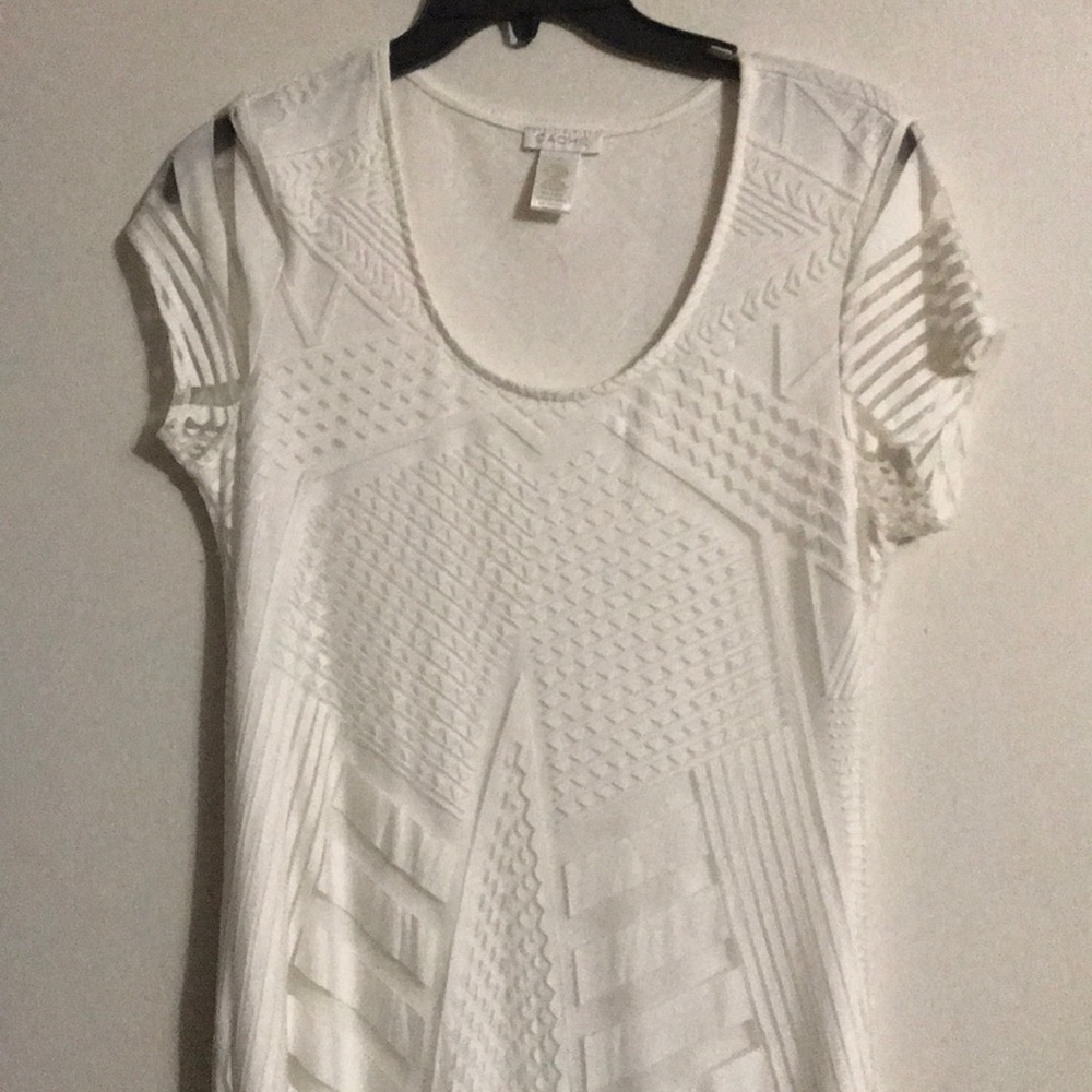 Cache white long dress